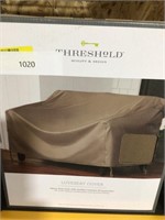 Threshold love seat cover new