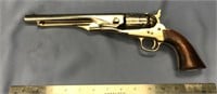 Antique powdered loaded colt .44 revolver with sil
