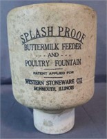 Splash Proof Poultry Fountain