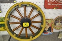 Antique Spoke Wheel (Clock Conversion)