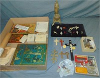 Crosses and other Material.