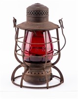 Vintage RR Signal Lamp Co. L.V.R.R. Lantern