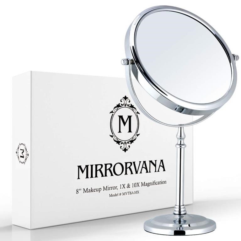 Mirrorvana Large 10X Magnifying Makeup Table