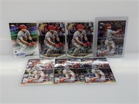Lot of Harrison Bader Rookie Baseball Cards