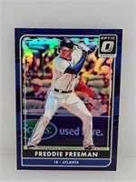 2016 Donruss Optic Purple Freddie Freeman #96