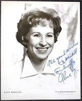 Alice Ghostley (1923 - 2007) autographed photo