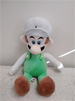 Stuffed Nintendo character Luigi