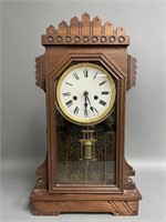 Ansonia Gingerbread One Day Mantle Clock