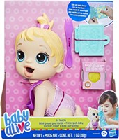 ($34) Hasbro Baby Alive Lil Snacks Doll, Eats