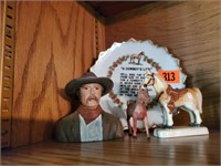 Cowboy life plate, collectibles