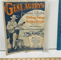 Vintage 1932 Gene Autrys Sensational Collection