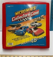 Micro Mini Car Collection With Collectors Case