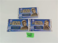 Qty of 3 Starwars Attack of the Clones Movie Cards