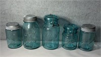 Antique ball mason jars