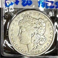 1882 - S Morgan Silver $ Coin