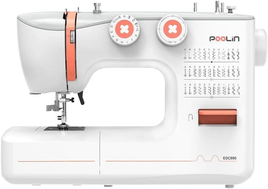 Poolin Mechanical Sewing Machine - 108 Stitches Ap