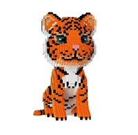 Animal Tiger Micro Building Blocks Set 6488PCS