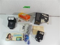 Vintage Qty of Misc Camera Flashes