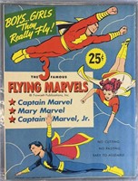 1945 The 3 Famous Flying Marvels Paper Heroes