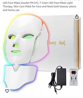 LED Face Mask (model FM-01), 7 Color LED Face Mas