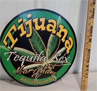 Metal sign - Tijuana