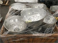 Pallet of Large Hanging Lamps