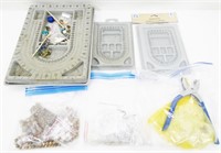 Stone Beads, Bead Trays & More