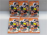 (6) Naruto Trading Card Packs