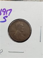 Better Grade 1917-S Wheat Penny