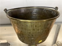 19th Century Brass Pail