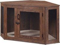 unipaws Furniture Style Corner Dog Crate for