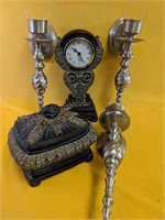 Beautiful candlestick wall decor, 13" with 11"