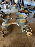 Vintage baby stroller