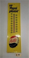 "SAY PEPSI PLEASE" THERMOMETER