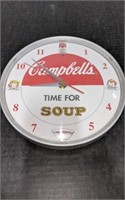 Campbell's Soup Clock