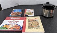 Campbell's Cook Books & Sm Crock Pot
