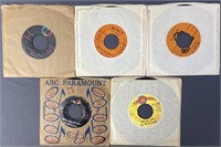 The Impressions and Jessie Hill Vinyl 45 Singles