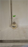 Vintage Oil Lamp with White Base