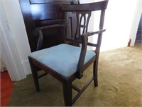 Vintage Padded Chair(Stained)