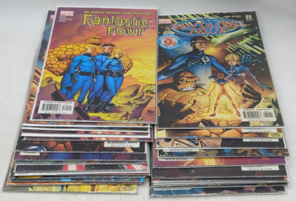 (EF) Marvel Fantastic Four Comics Issues #489-513