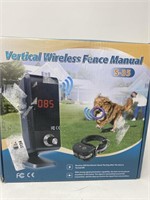 Vertical Wireless Fence Manual S-35 For Pets Open