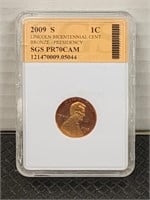 2009S pr70 Lincoln bicentennial cent