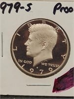 1979S proof Kennedy half dollar