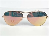 Gold Aviator Sunglasses- True Religion  100% UV