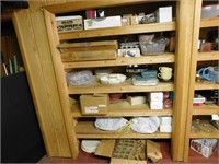Contents of 5 Shelves/Floor-Serving Trays,