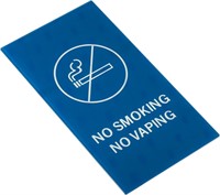 PATIKIL No Smoking Acrylic Sign x2