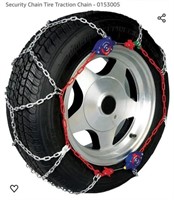 MSRP $92 Set 2 Tire Traction Chains In Carry Bags