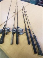Misc rods and reels