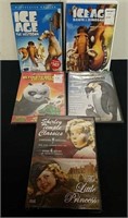 Group of DVD children's movies