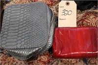 Eelskin coin purse, and more